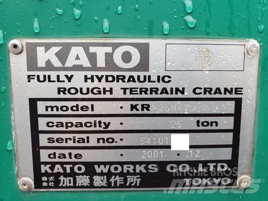 Kato KR25H-V5 R/T 크레인