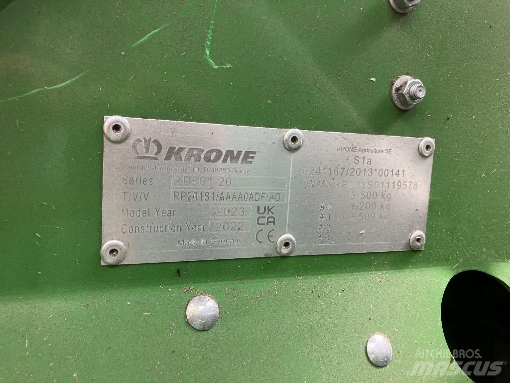 Krone Varipack v190 원형 곤포기