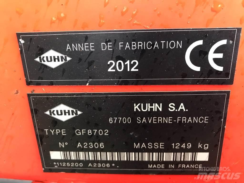Kuhn GF 8702 갈퀴 및 테더