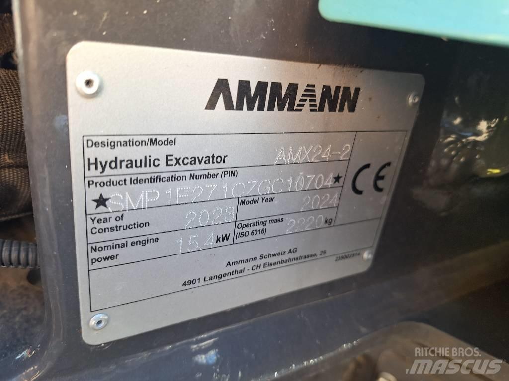 Ammann AMX24-2 소형 굴삭기 7톤 미만