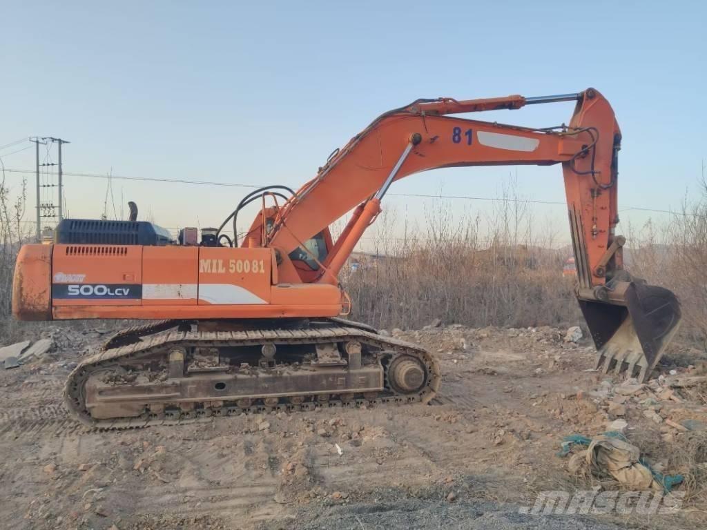 Doosan Solar500LC-V 중형굴삭기 7톤-28톤