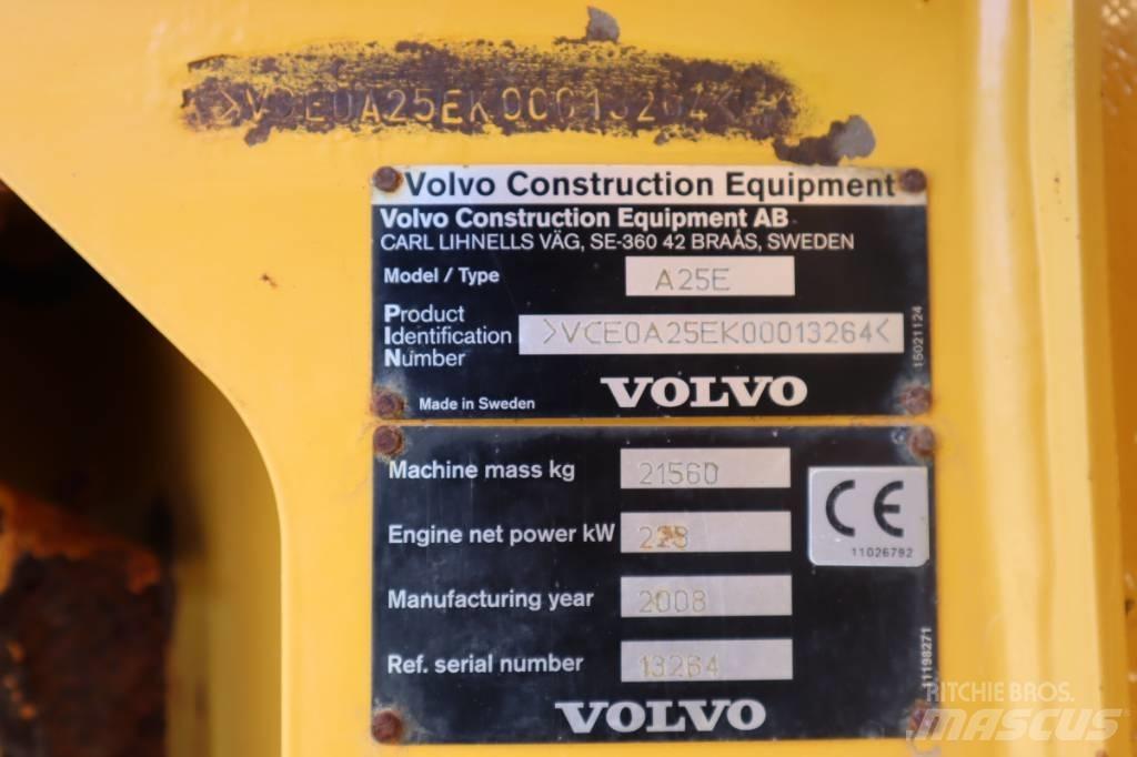 Volvo A25E 연결식 홀러