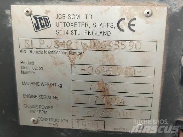 JCB JS70 중형굴삭기 7톤-28톤