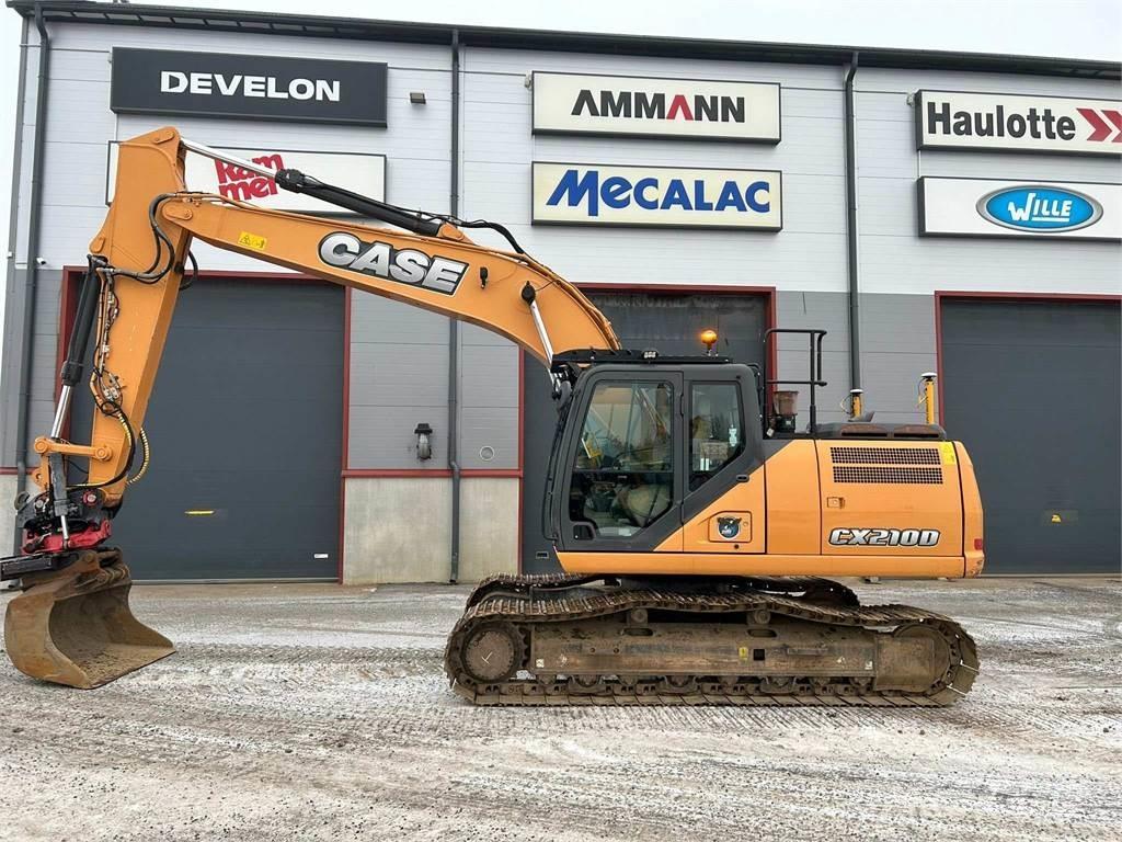 CASE CX210D 대형 굴삭기 29톤 이상