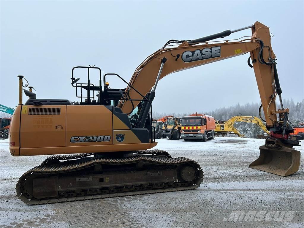 CASE CX210D 대형 굴삭기 29톤 이상