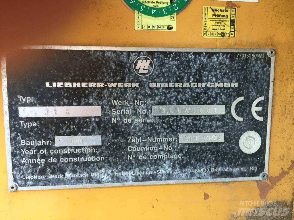 Liebherr 71 K 타워 크레인