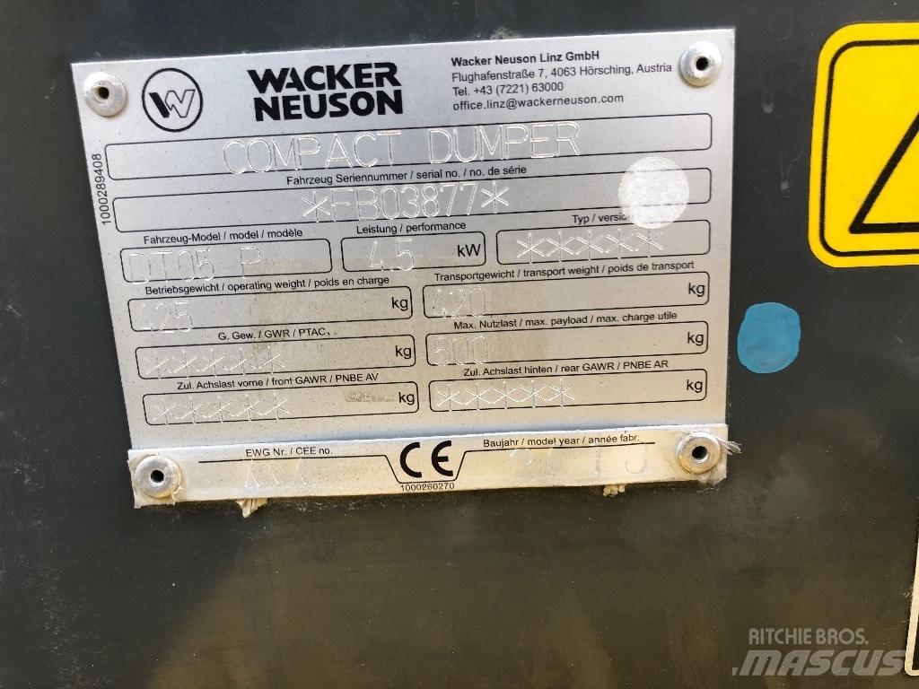 Wacker Neuson DT 05  궤도식 덤프