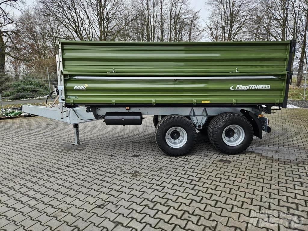 Fliegl TDK 140 FOX 대형곤포 트레일러