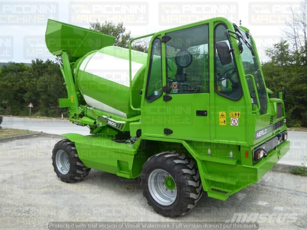 Merlo DBM3500 콘크리트/몰타르 믹서