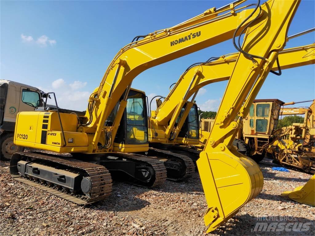 Komatsu PC 120 중형굴삭기 7톤-28톤