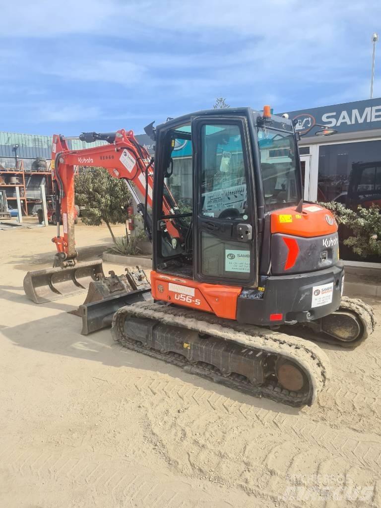 Kubota U 56-5 소형 굴삭기 7톤 미만