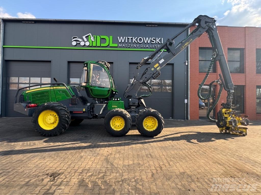 John Deere 1170G 원목 하베스터
