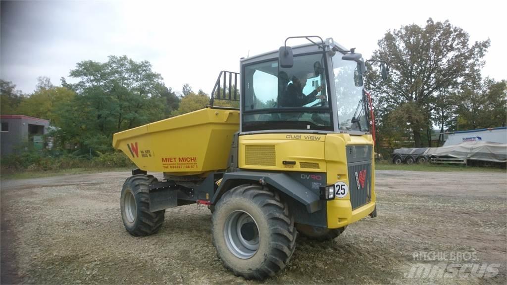Neuson DV90 건설현장 덤프트럭