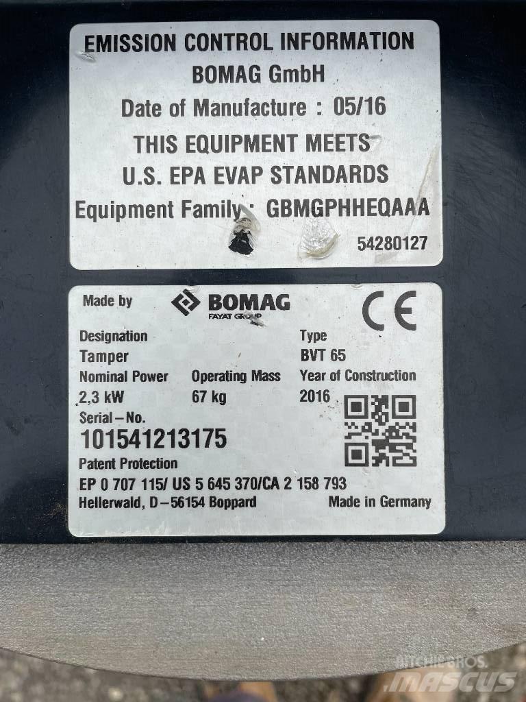 Bomag BVT 65 진동롤러