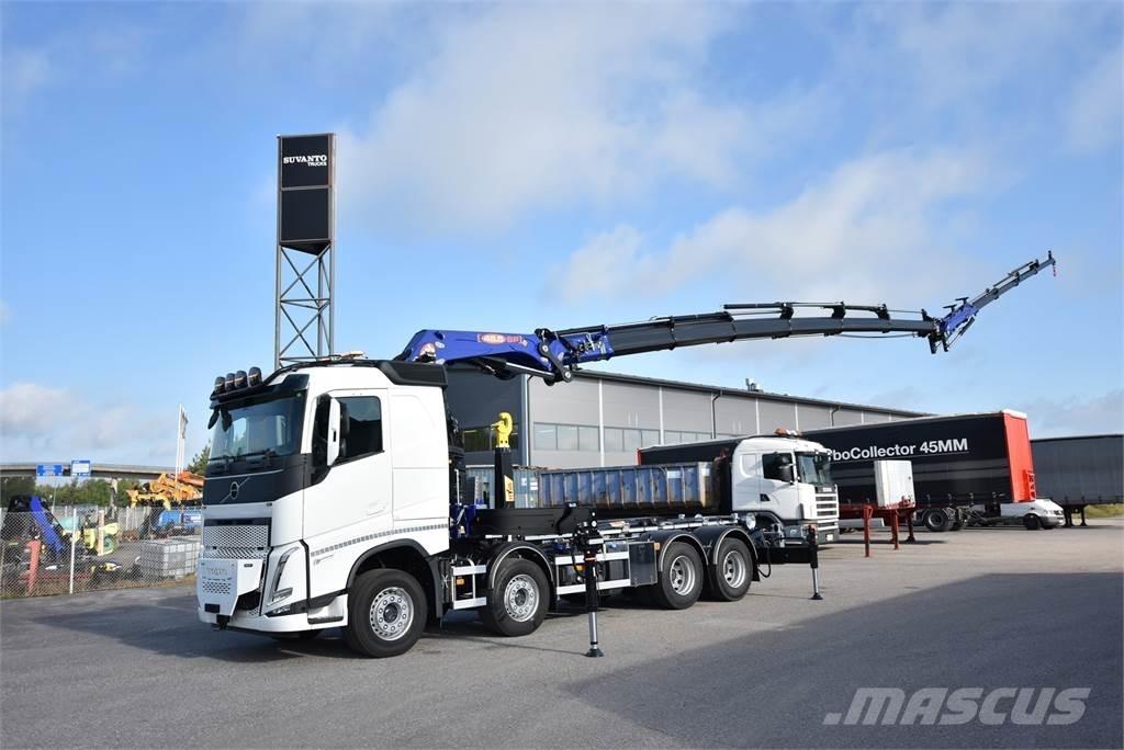 Volvo FH 540 8X4 크레인 트럭