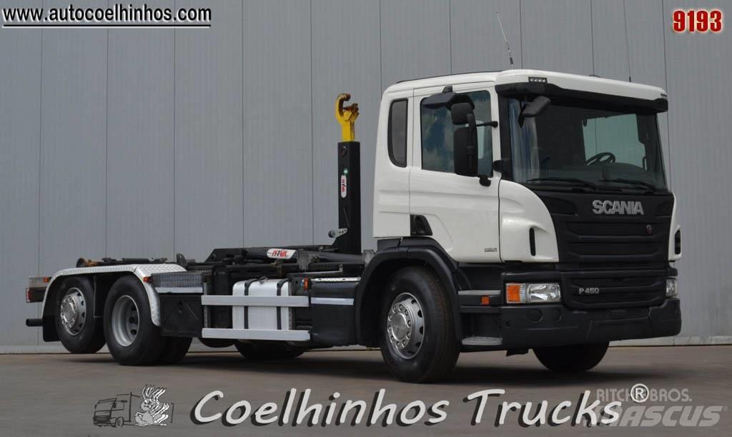 Scania P 450  // 2017 훅 리프트 트럭