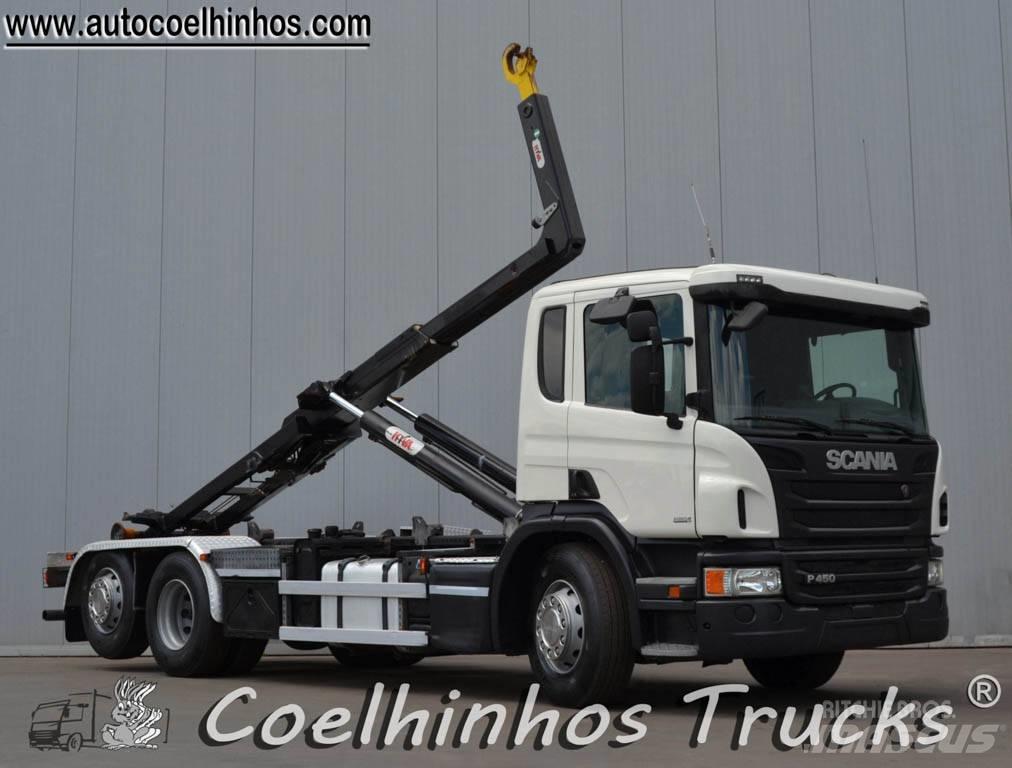 Scania P 450  // 2017 훅 리프트 트럭