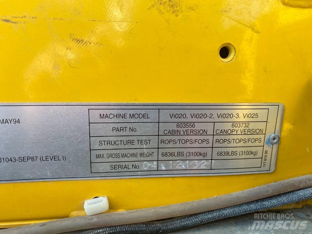 Yanmar Vio 25 소형 굴삭기 7톤 미만