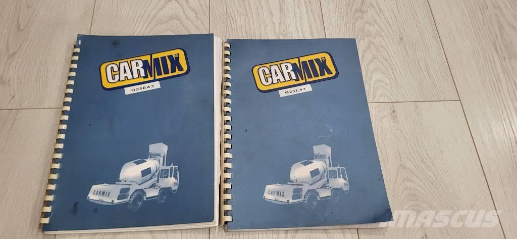 Carmix 3.5 TT 콘크리트/몰타르 믹서