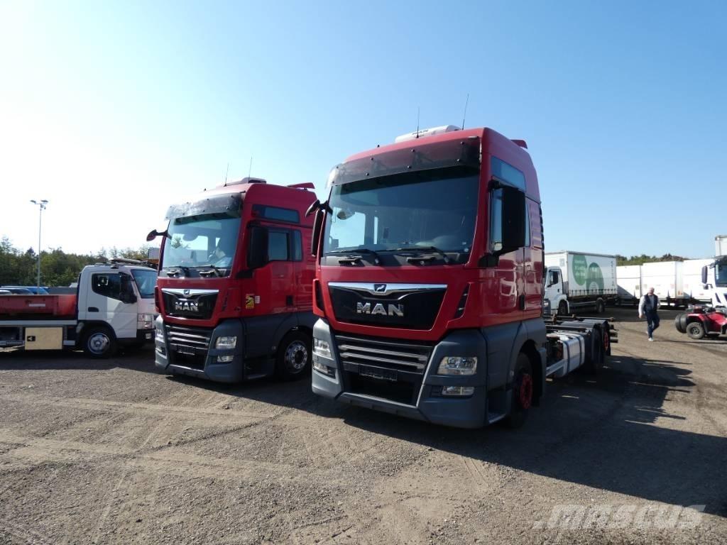 MAN TGX 26.470 새시 운전실 트럭