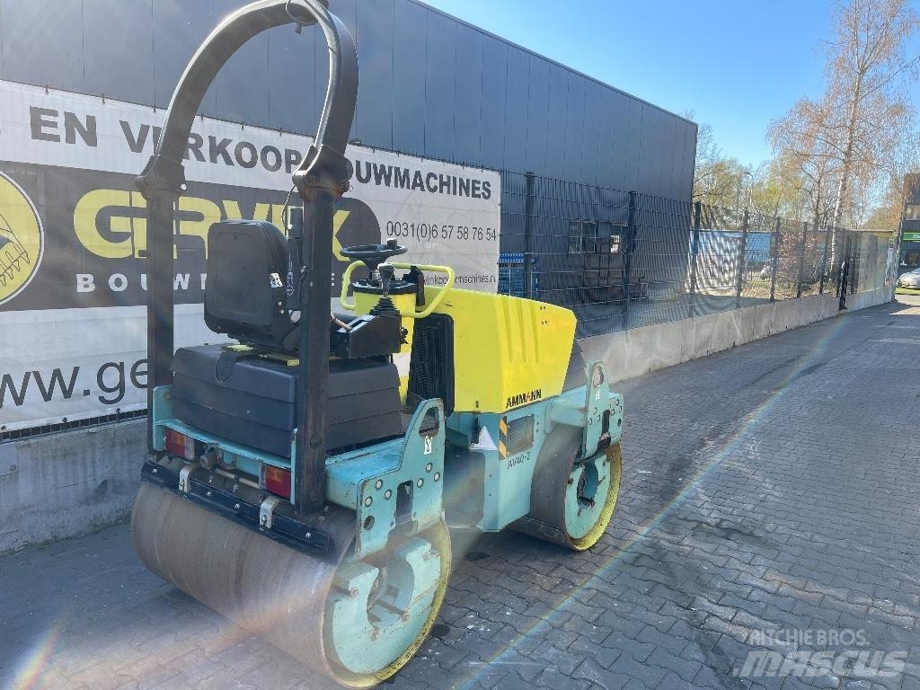 Ammann AV 40-2 트윈 드럼 롤러