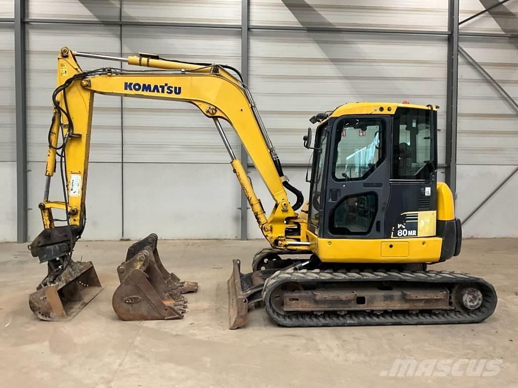 Komatsu PC 80 MR-3 중형굴삭기 7톤-28톤