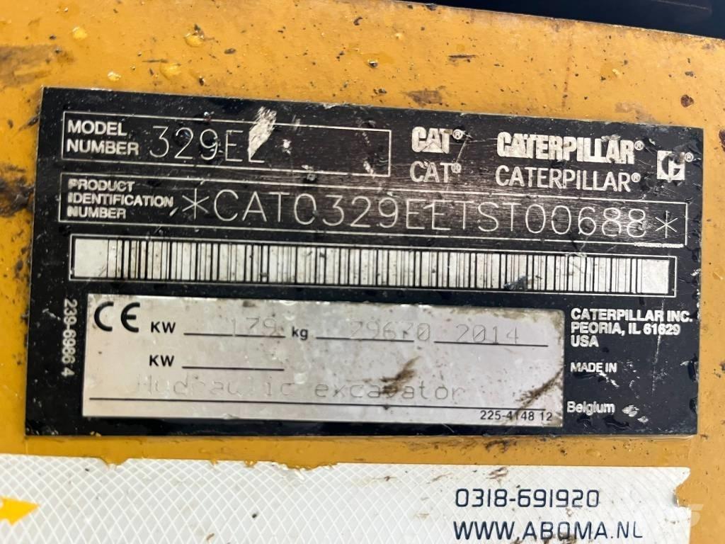 CAT 329 EL 대형 굴삭기 29톤 이상