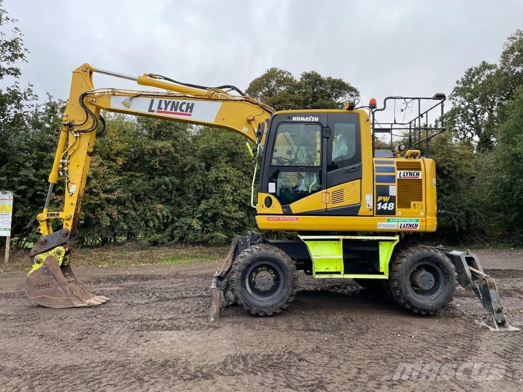 Komatsu PW 148-11  휠 굴삭기