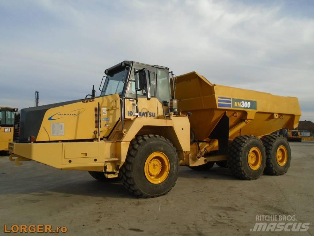 Komatsu HM300-2 연결식 홀러
