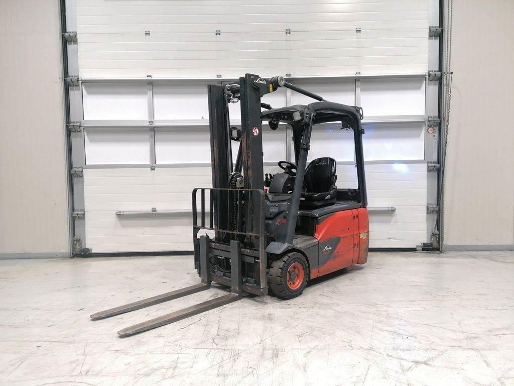 Linde E16-02 전동 지게차