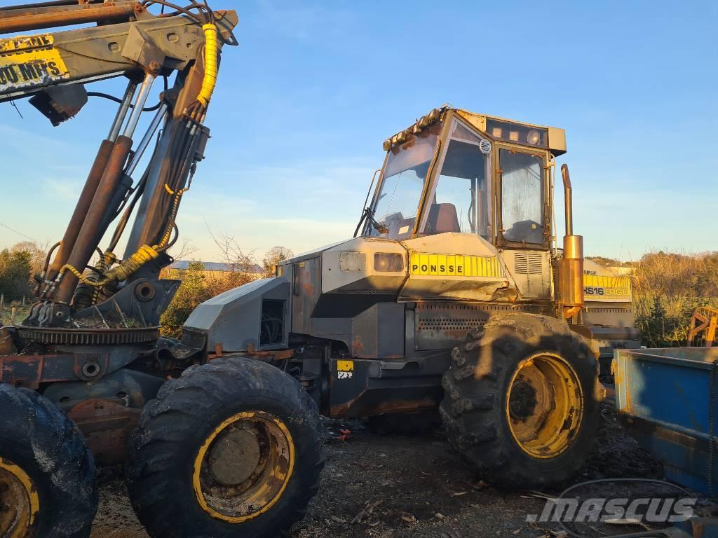 Ponsse Ergo HS16 원목 하베스터