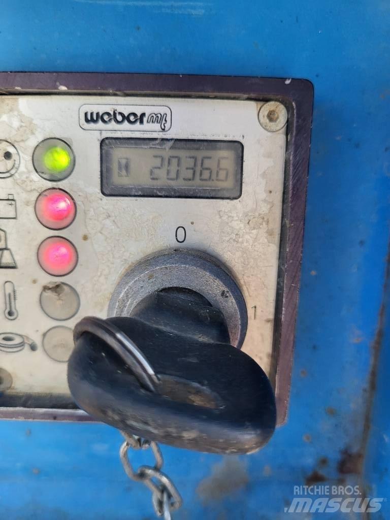 Weber CR 8 CCD 진동롤러