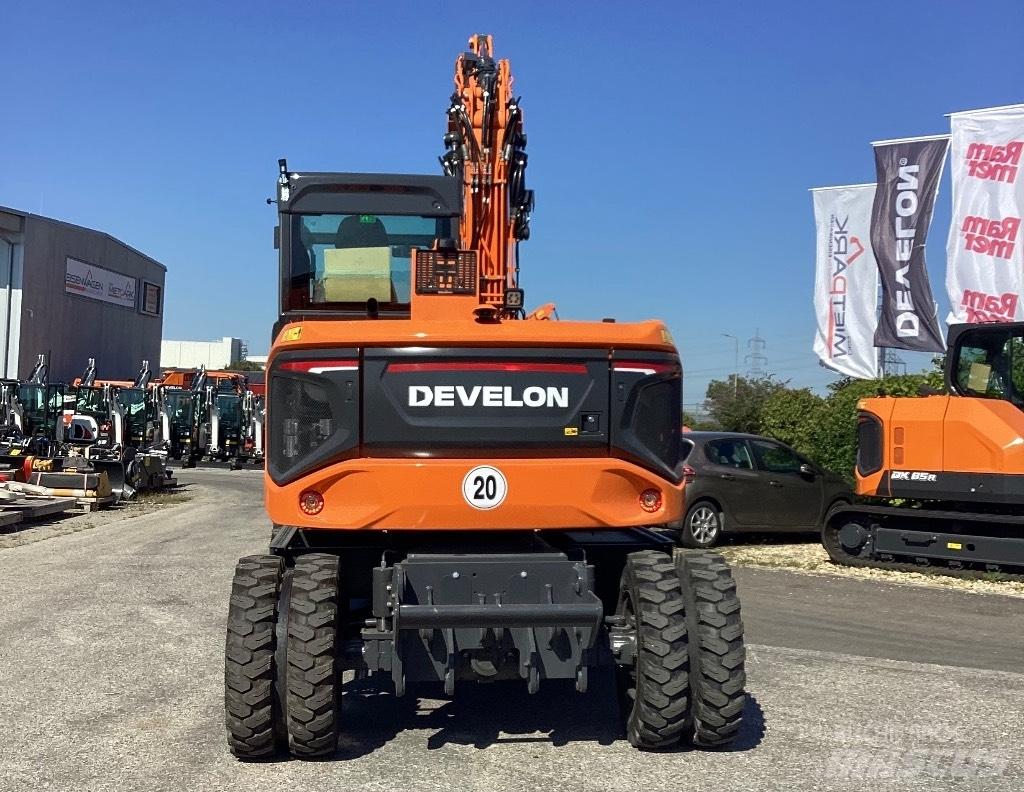 Develon DX100W-7  휠 굴삭기