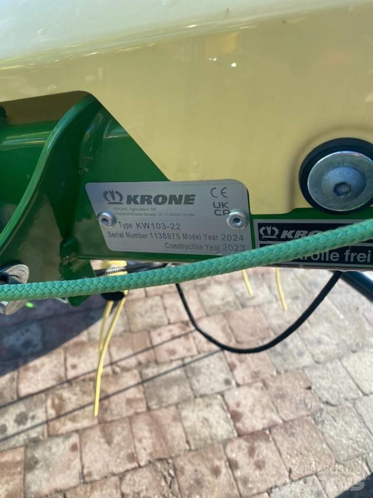 Krone Vendro 470 갈퀴 및 테더