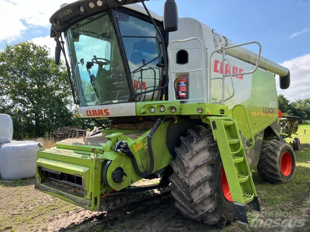 CLAAS LEXION 660 콤바인 수확기