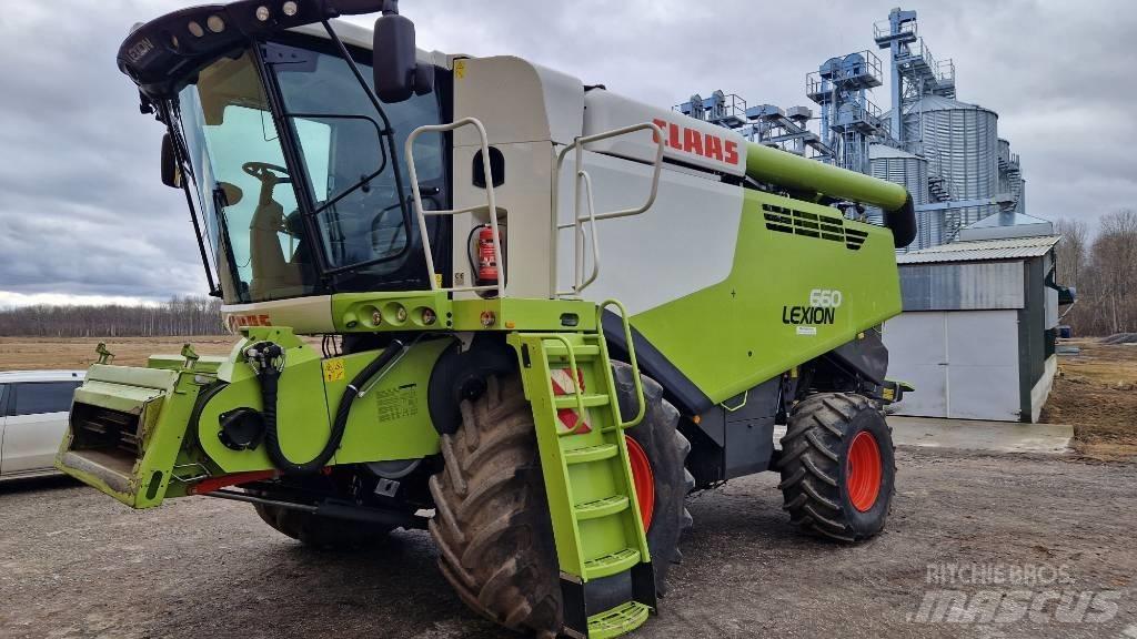 CLAAS Lexion 660 콤바인 수확기