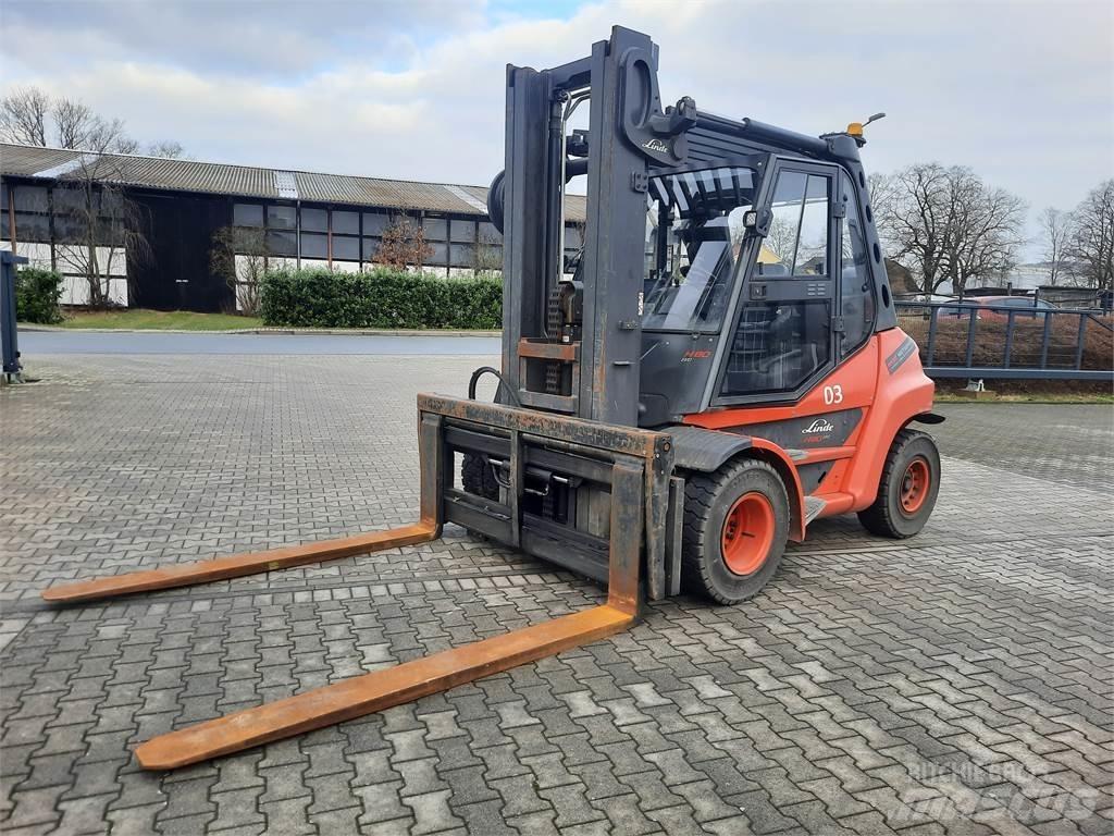 Linde H80D-03 디젤 지게차