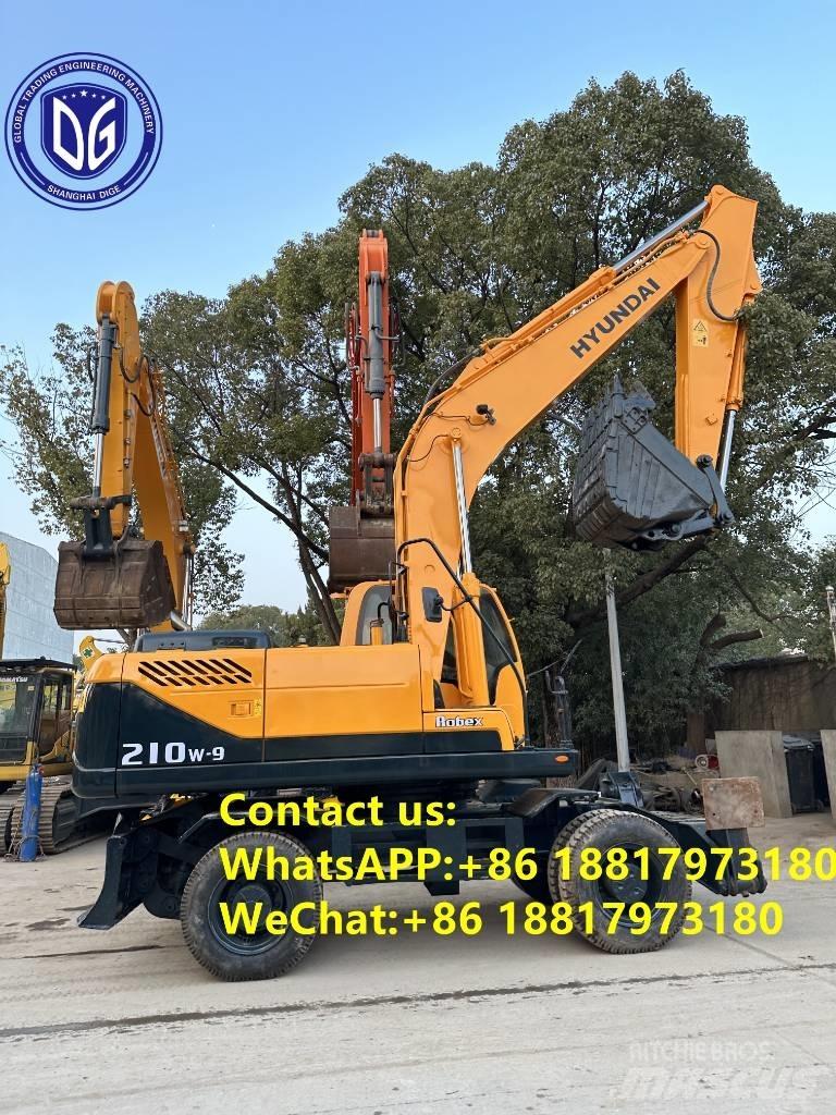 Hyundai 210W-9  휠 굴삭기