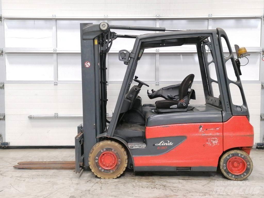 Linde E30L-01 전동 지게차