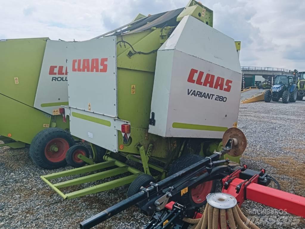 CLAAS Variant 280 원형 곤포기