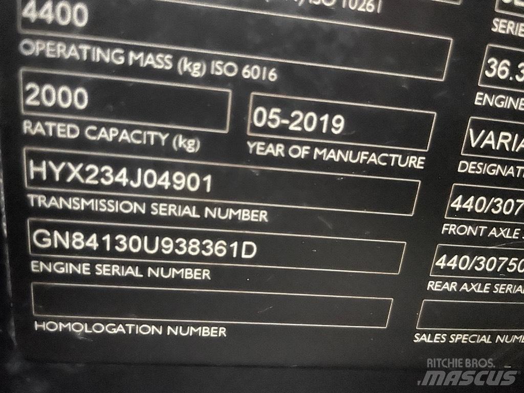 JCB 520-40 텔러 핸들러