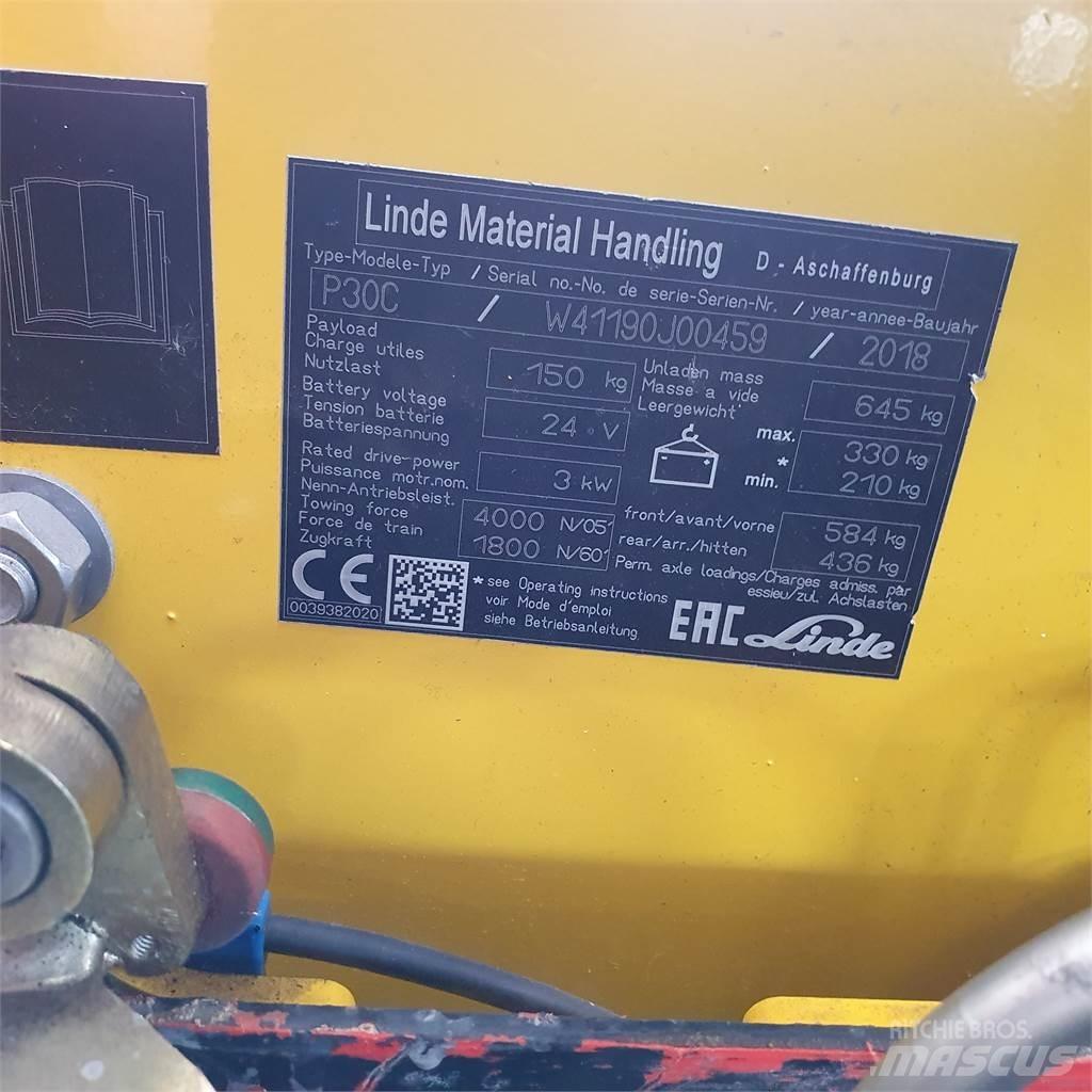Linde P30C 견인 트럭