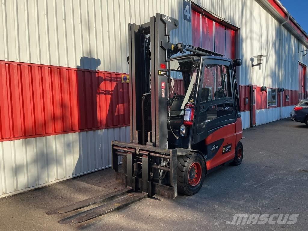 Linde E50HL-01/600 전동 지게차