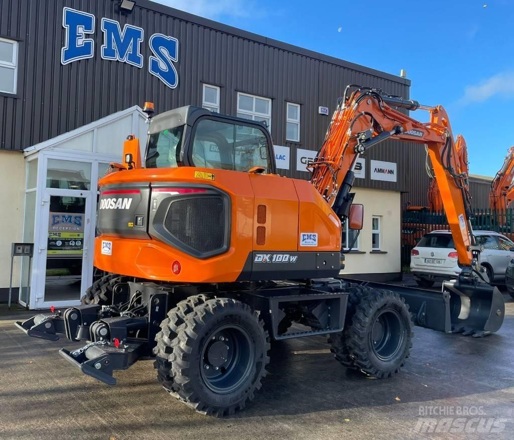 Doosan DX100W-7  휠 굴삭기