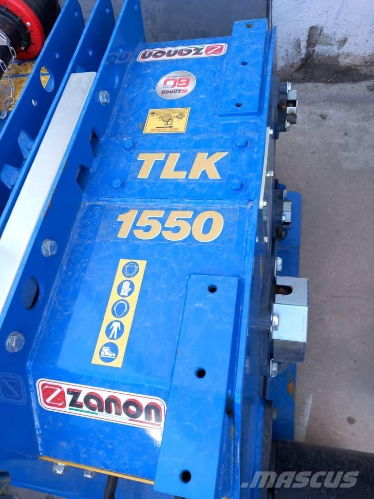 Zanon TLK1550 스텀프 그라인더