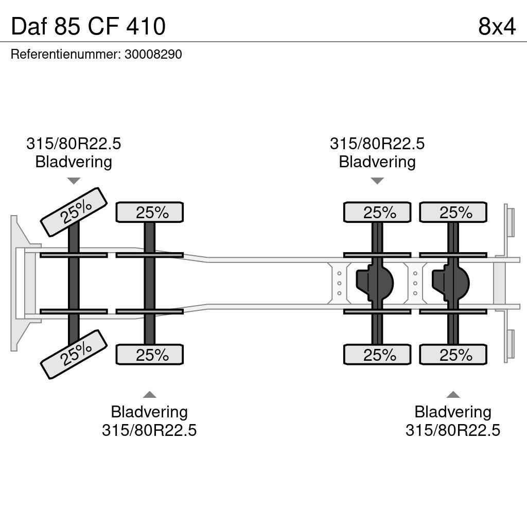 DAF 85 CF 410 콘크리트 믹서트럭