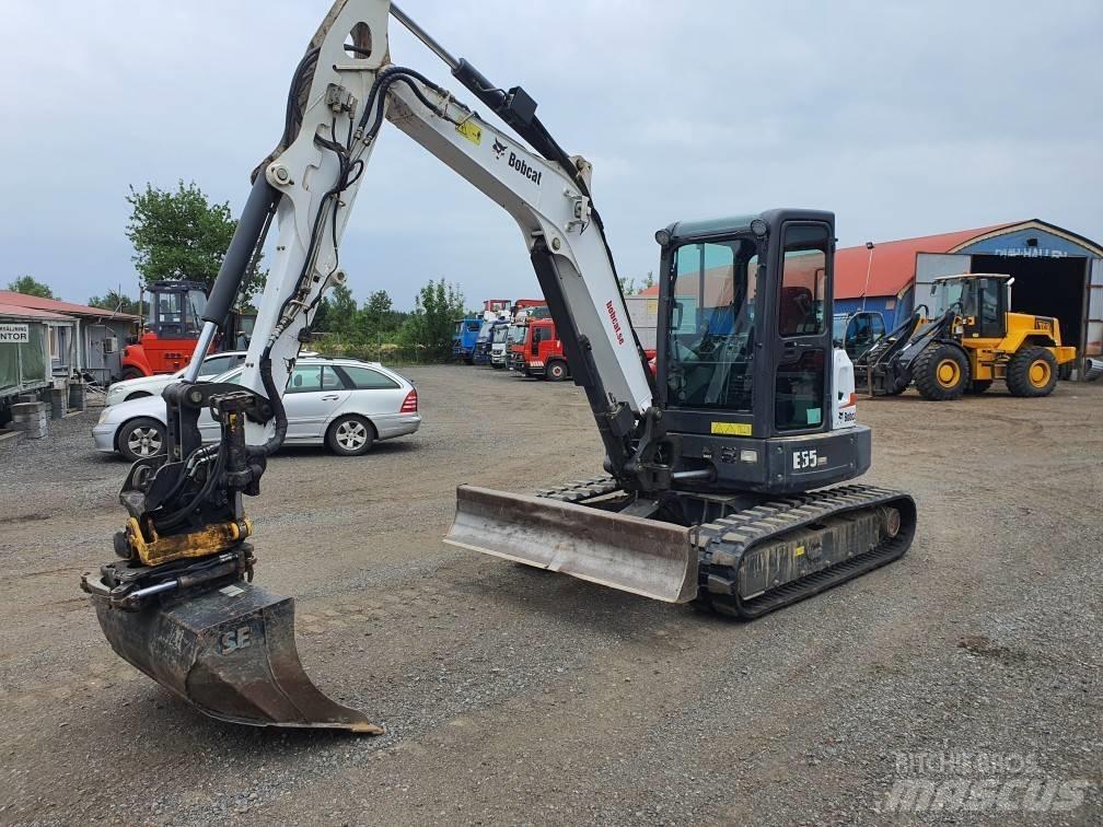Bobcat E 55 소형 굴삭기 7톤 미만