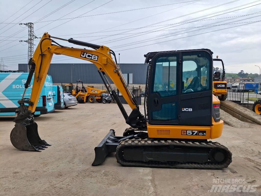 JCB 57C 소형 굴삭기 7톤 미만