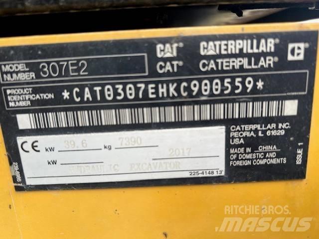 CAT 307E2 중형굴삭기 7톤-28톤