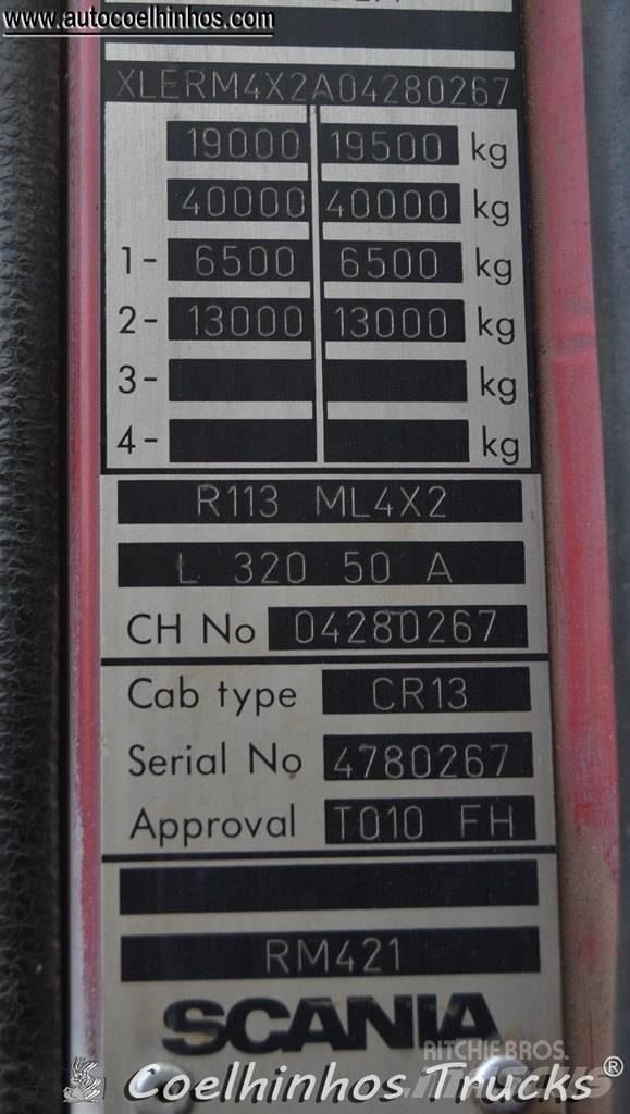 Scania 113H 320 덤프 트럭
